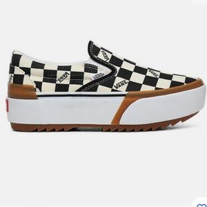 Vans platform with gum detail